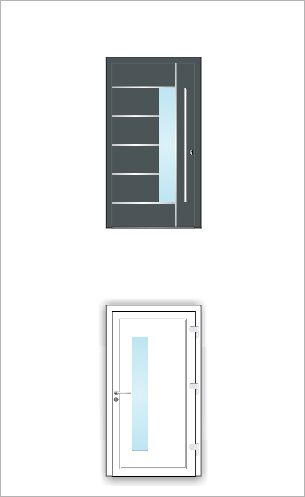 Haustür AB 42336A+B+C