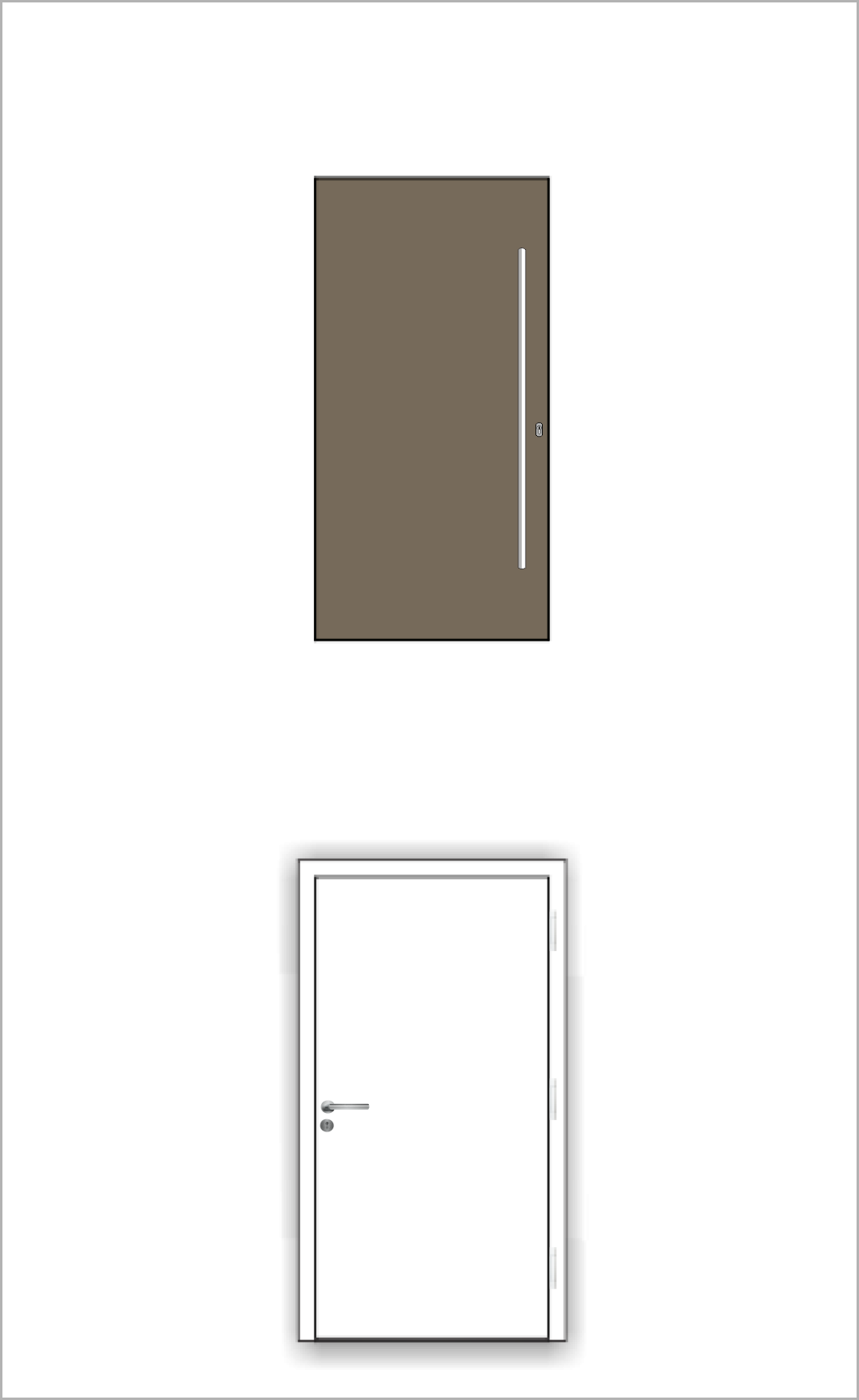 Haustür AB 55-185-2