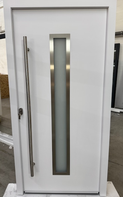 WH 33258 DIN LINKS 1000x2000mm LA211 Auf Lager WH75  Aluminium mit Kunststoff Haustür