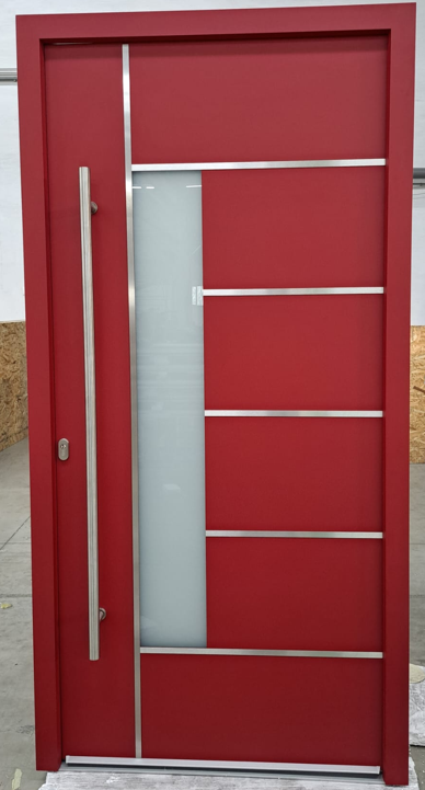 WH 32036 DIN LINKS 1100x2200mm LA40 Auf Lager WH75  Aluminium mit Kunststoff Haustür